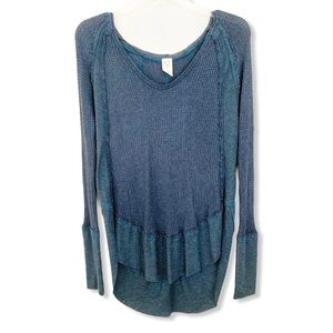 Free People We The Free Hi-Low Hem Thermal Top